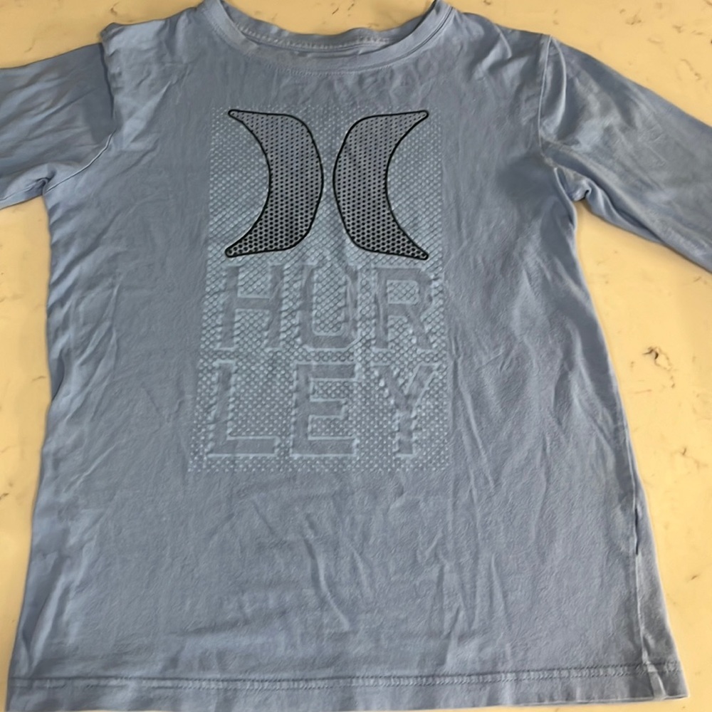 Boys large Hurley long sleeve shirt.